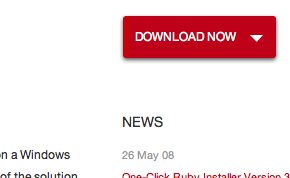 Ruby Installer screenshot 2